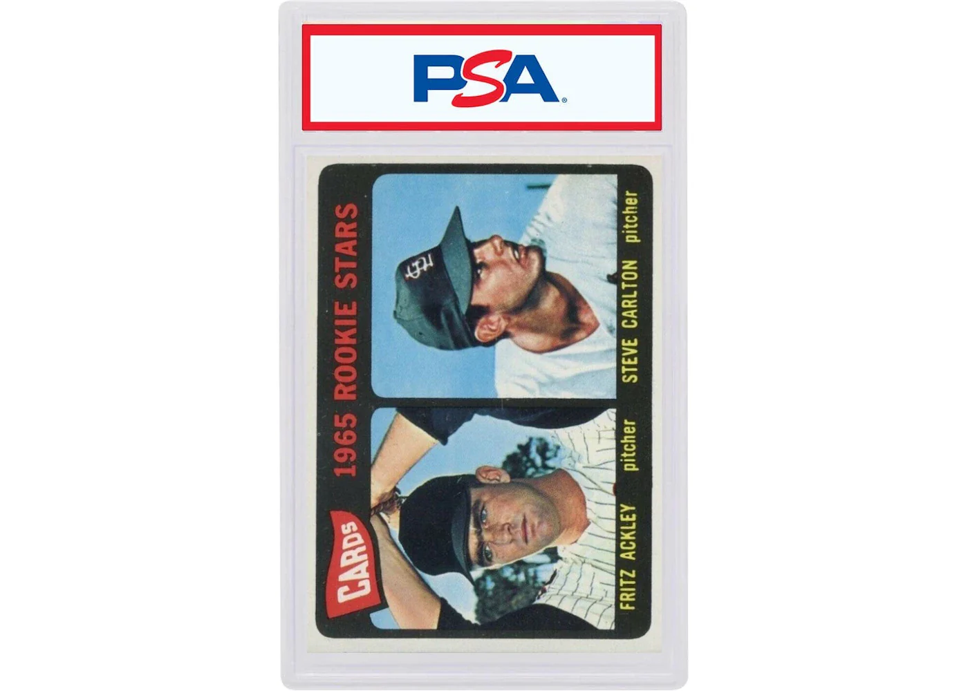1965 Topps 477 Cardinals Rookies F.Ackley/S.Carlton (PSA or BGS Graded)