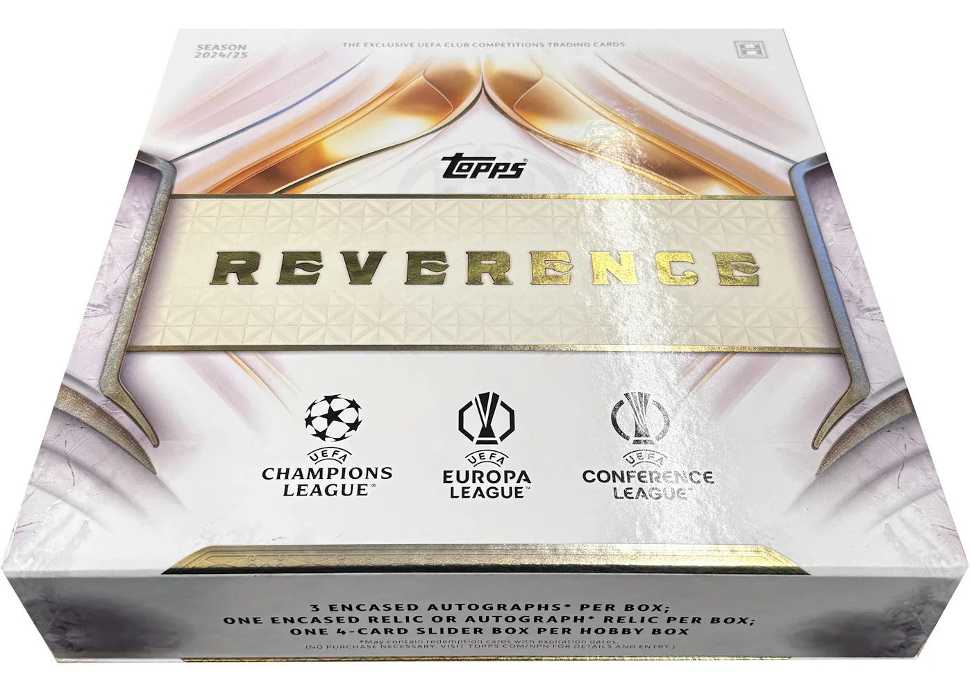 2024-25 Topps Reverence UEFA Club Competitions Hobby Box