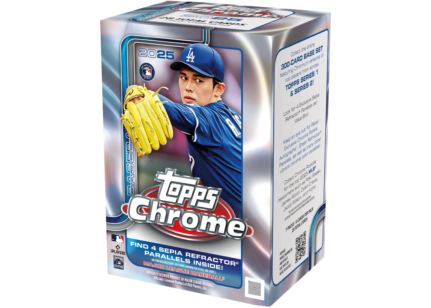 2025 Topps Chrome Baseball Value Box