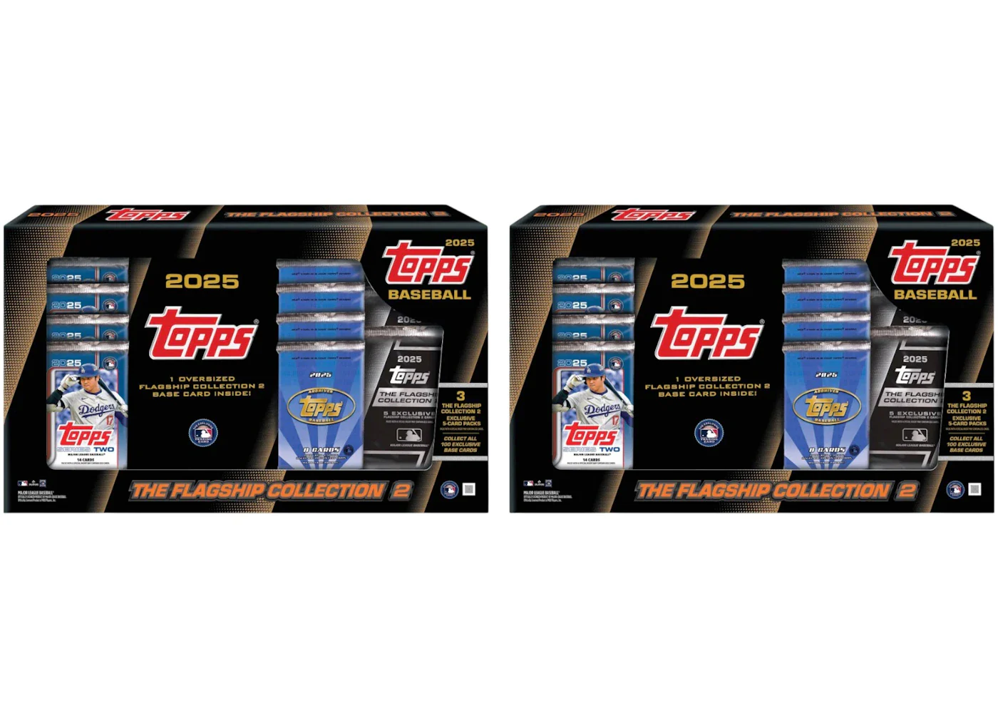 2025 Topps The Flagship Collection 2 Baseball Box 2x Lot