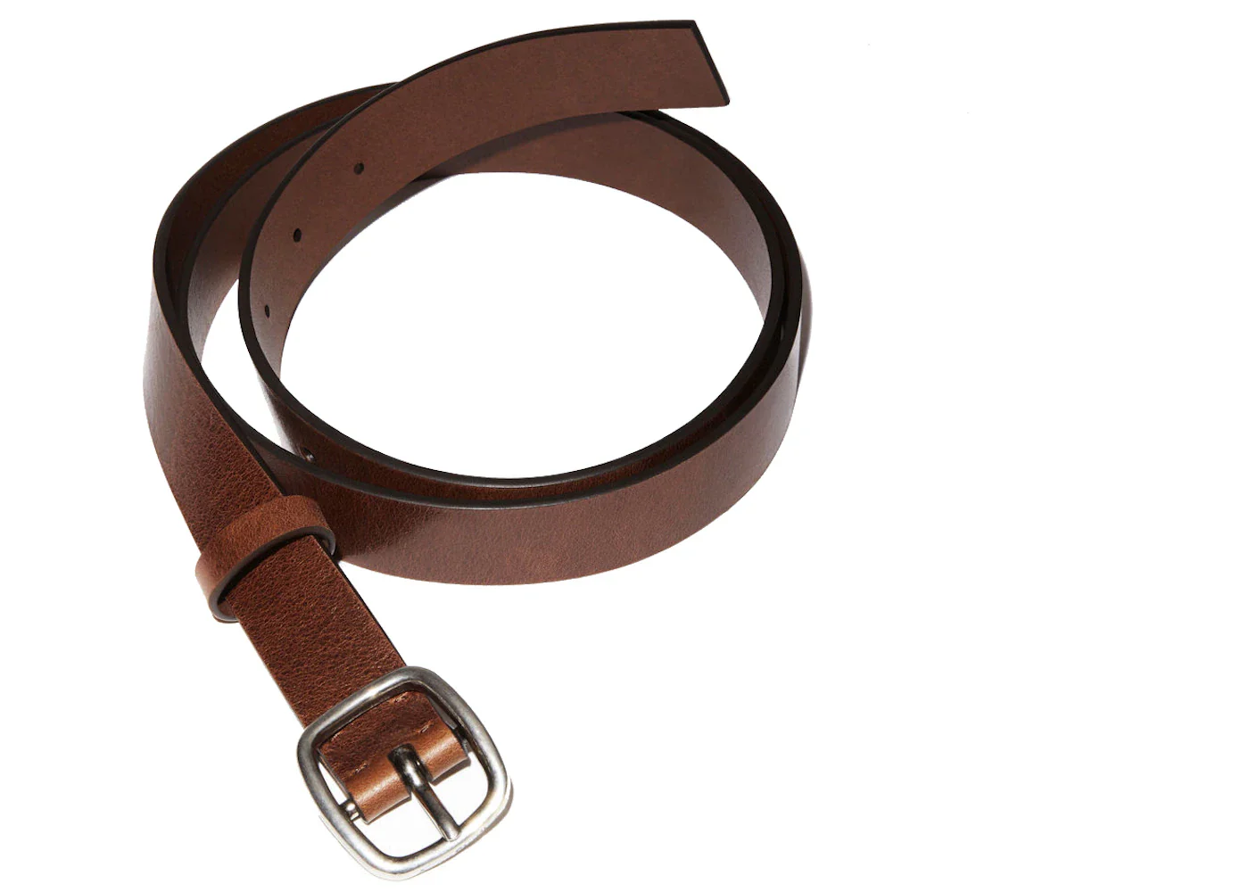 Acne Studios Classic Leather Belt Brown