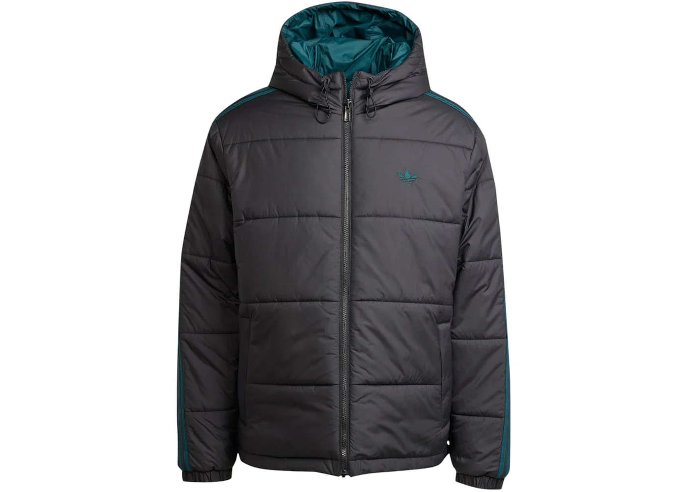 adidas Adicolor Reversible Jacket Black Aurora Ivy