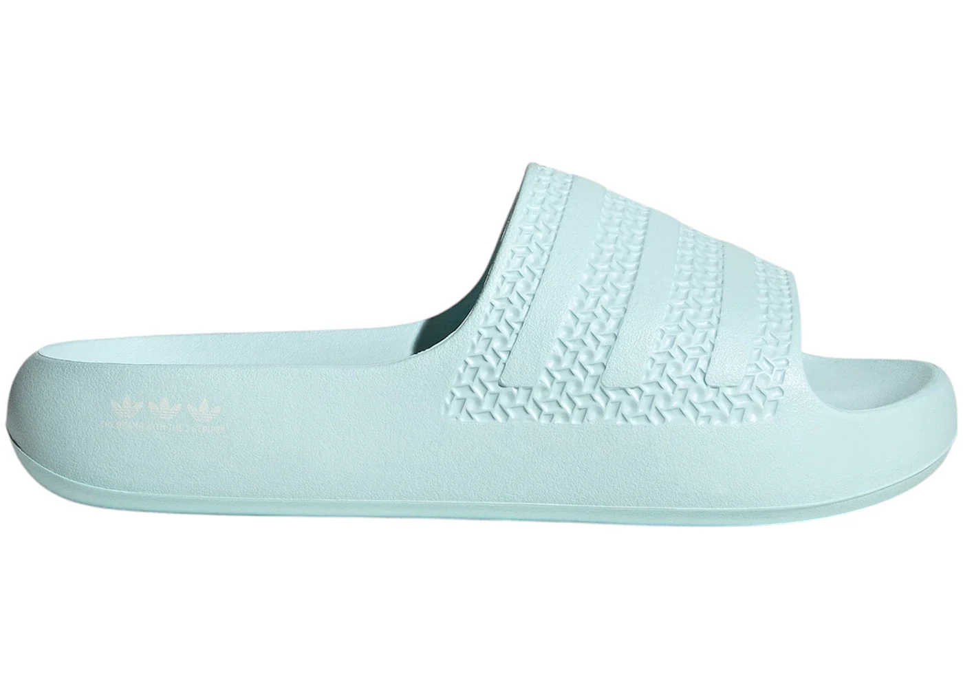 adidas Adilette Ayoon Slides Almost Blue Cloud White (Women's)