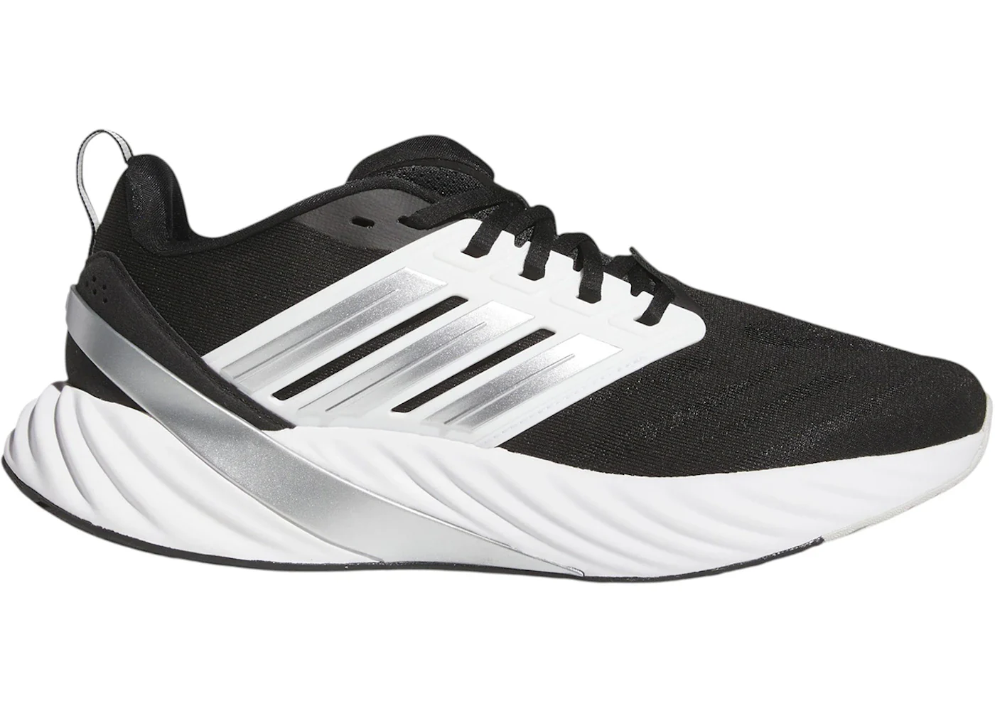 adidas Adipure Glide Black Silver Metallic White