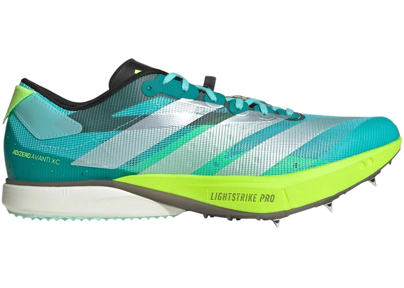 adidas Adizero Avanti XC Flash Aqua Zero Metalic Lucid Lemon