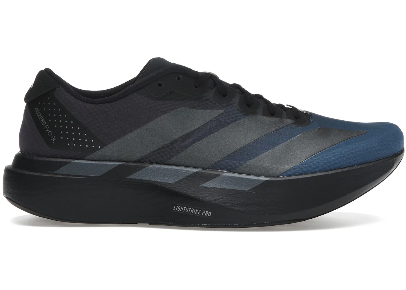 adidas Adizero Evo SL Black Blue Metallic