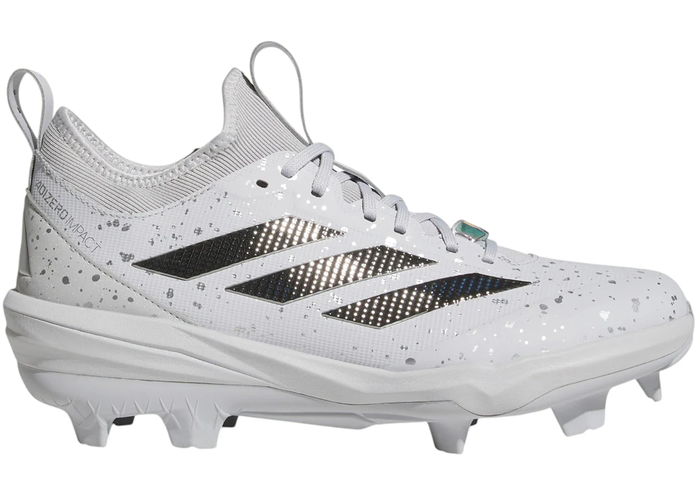adidas Adizero Impact TPU BSB 2.0 Shades Light Grey Silver Metallic