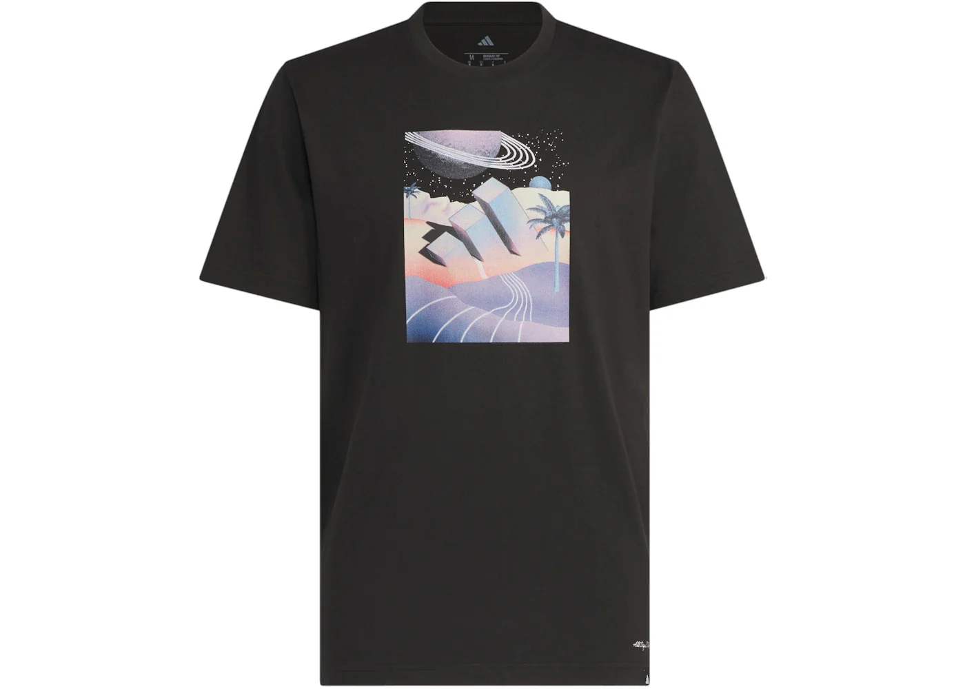 adidas All Day Dream About (A.D..D.A.S.) Graphic T-Shirt Black