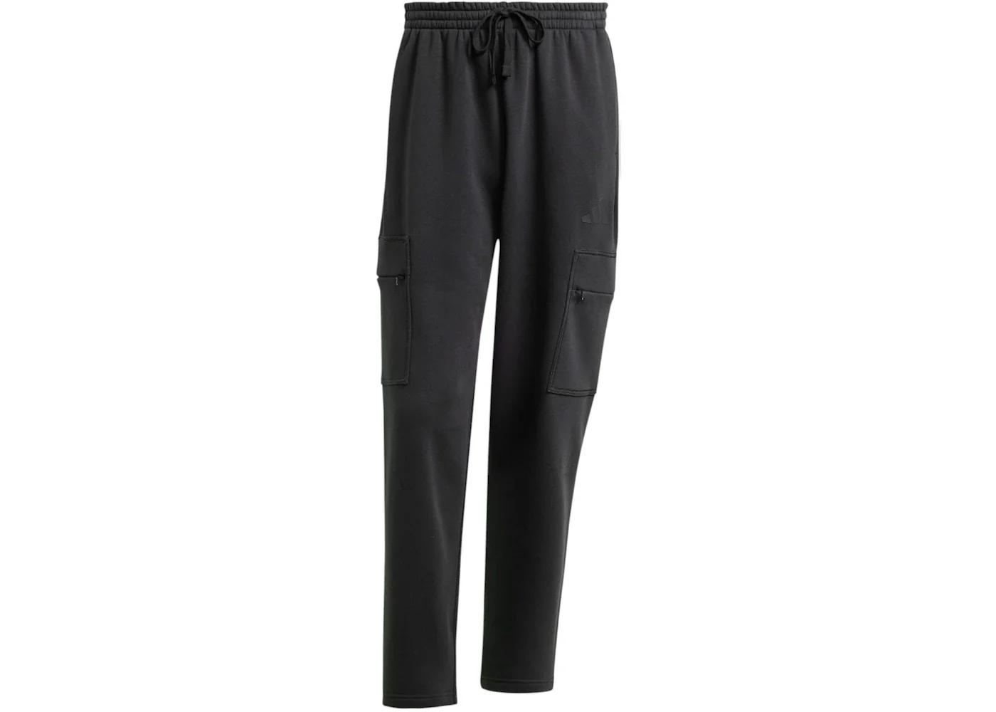 adidas All Szn Fleece Graphic Loose Cargo Pants Black