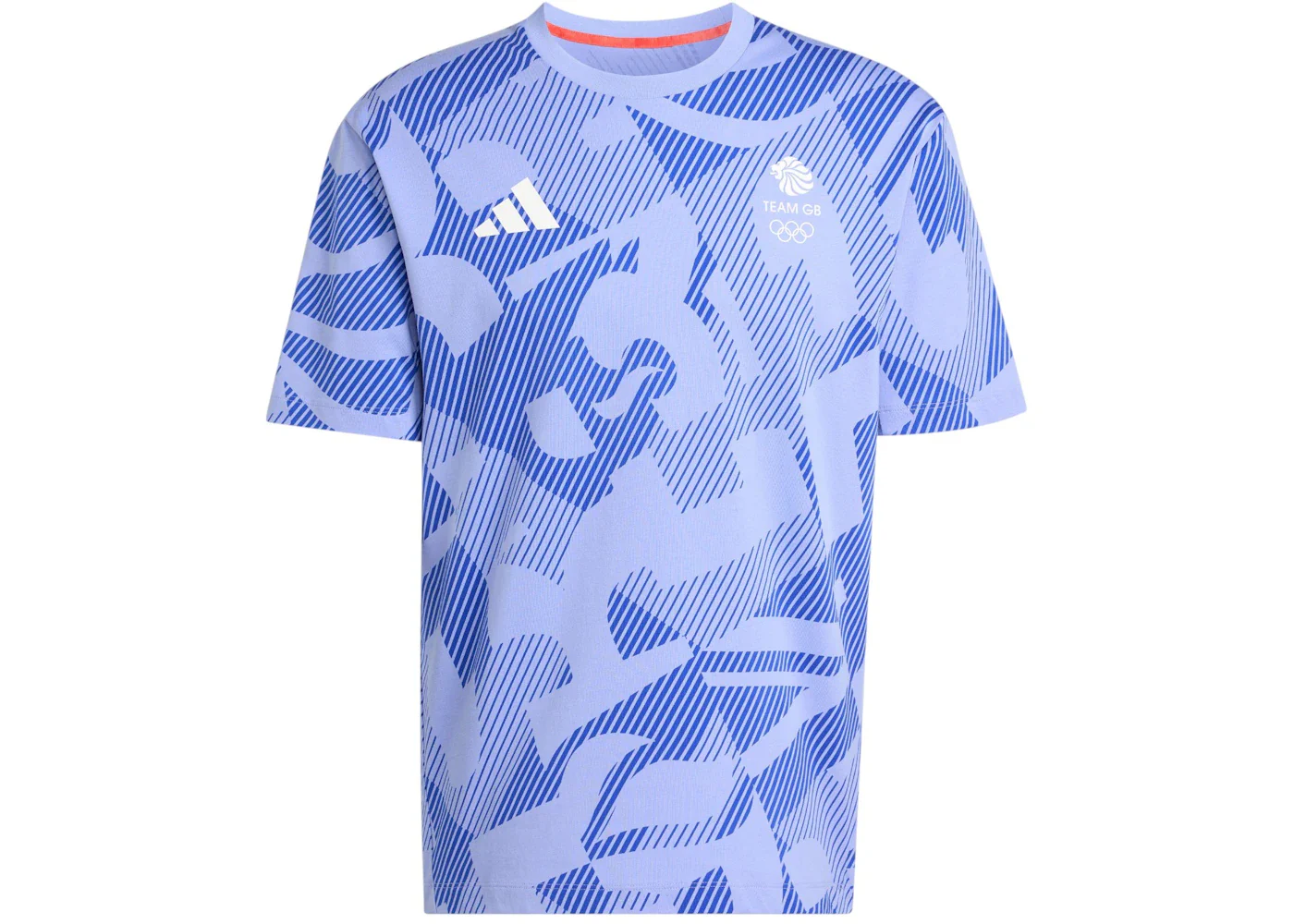 adidas Boa Multi Printed T-Shirt Blue Spark Hi-Res Blue
