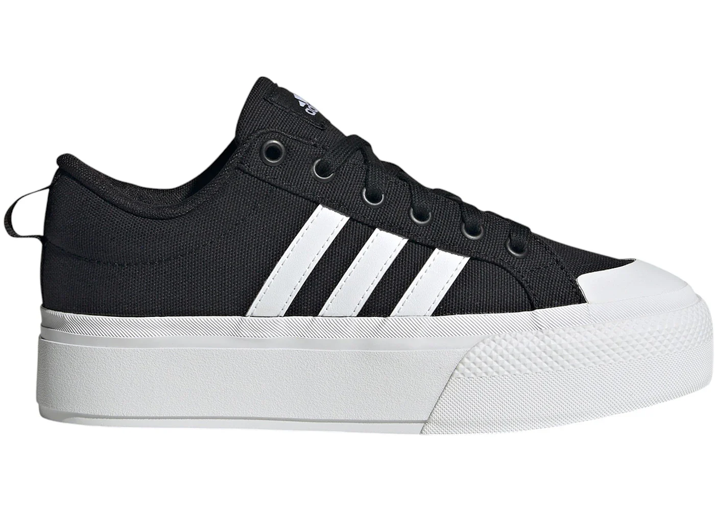 adidas Bravada 2.0 Platform Core Black White (Women's)