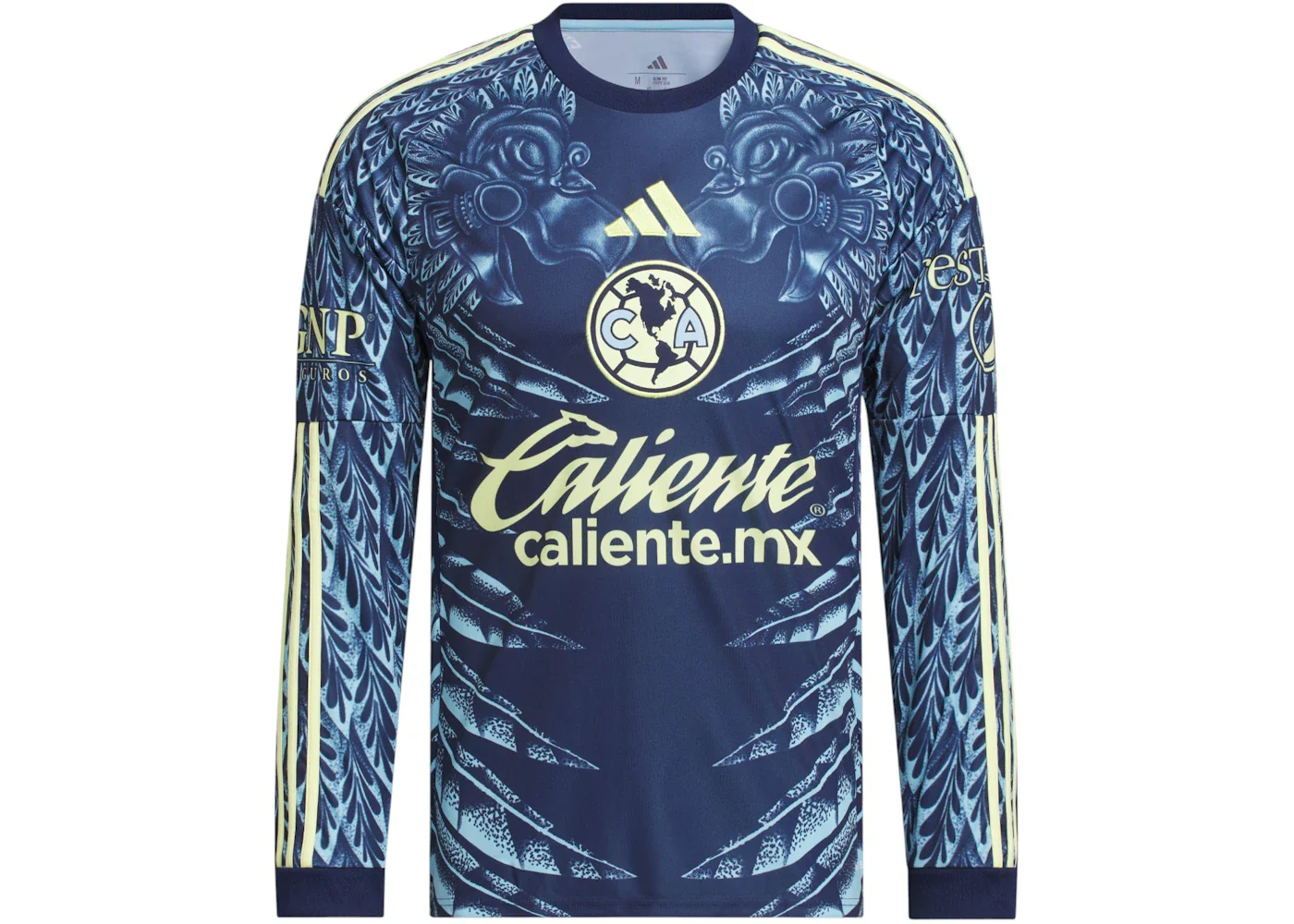 adidas Club America 2025/2026 Long Sleeve Away Jersey Team Navy Blue