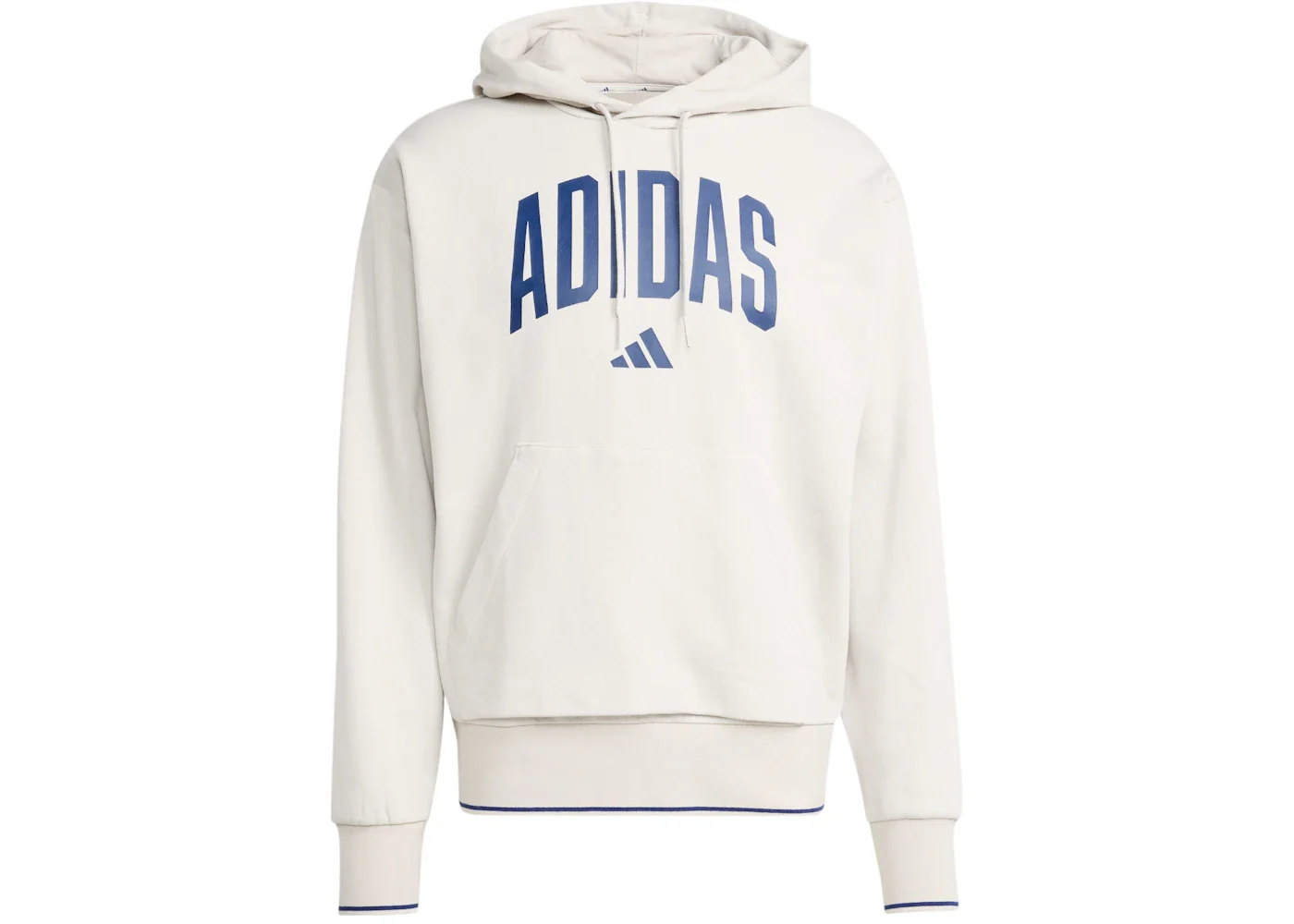adidas Collegiate Hoodie Beige Dark Blue