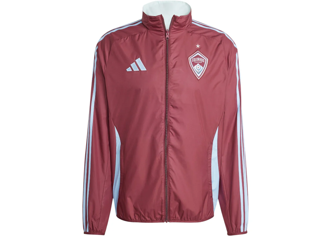 adidas Colorado Rapids Reversible Anthem Jacket Shadow Red