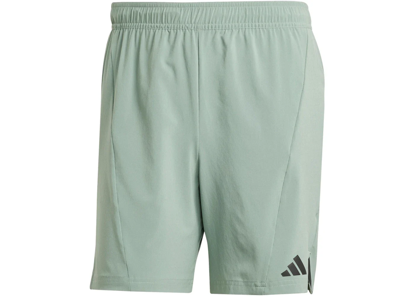 adidas Designed For Workout Shorts Silver Green