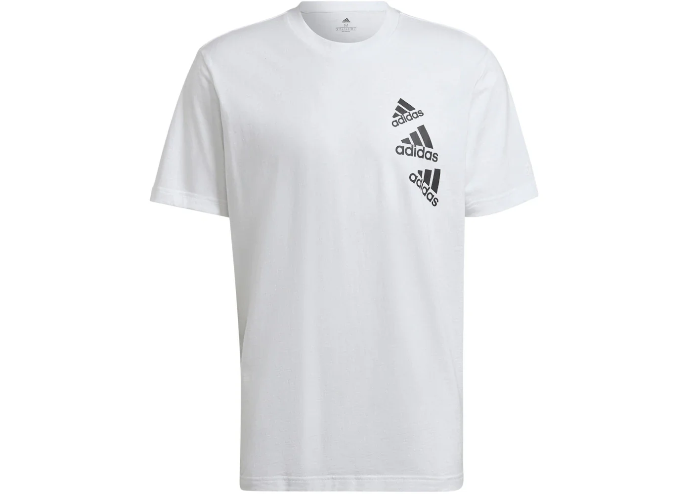 adidas Essentials Brandlove T-Shirt White Black