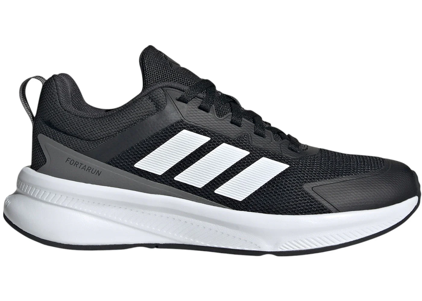 adidas Fortarun 4.0 Core Black Cloud White Carbon (GS)