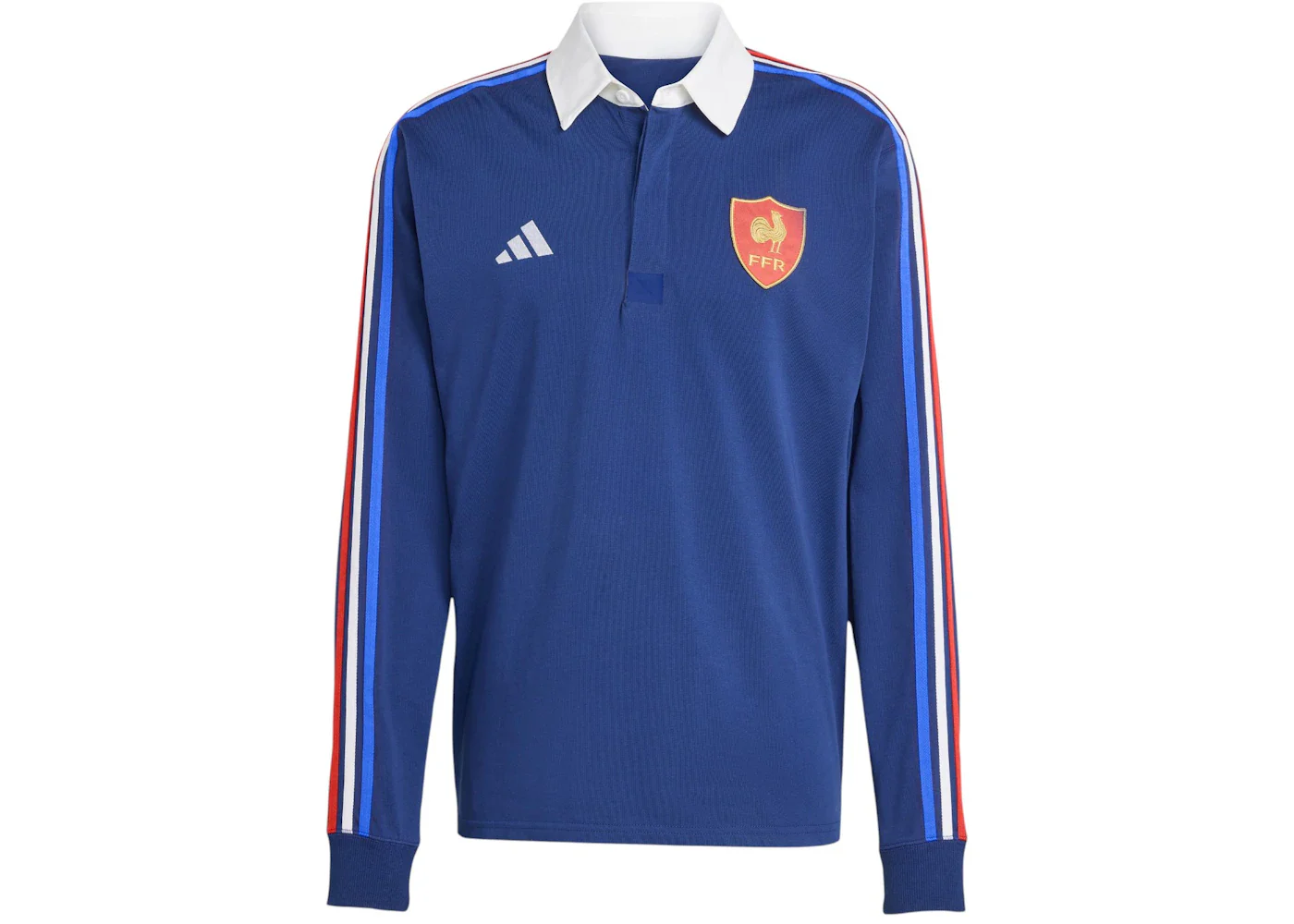 adidas France Long Sleeve Culture Jersey Dark Blue White