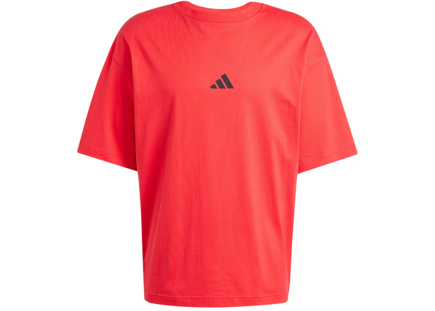 adidas Future Icons Small Logo T-Shirt Pure Ruby