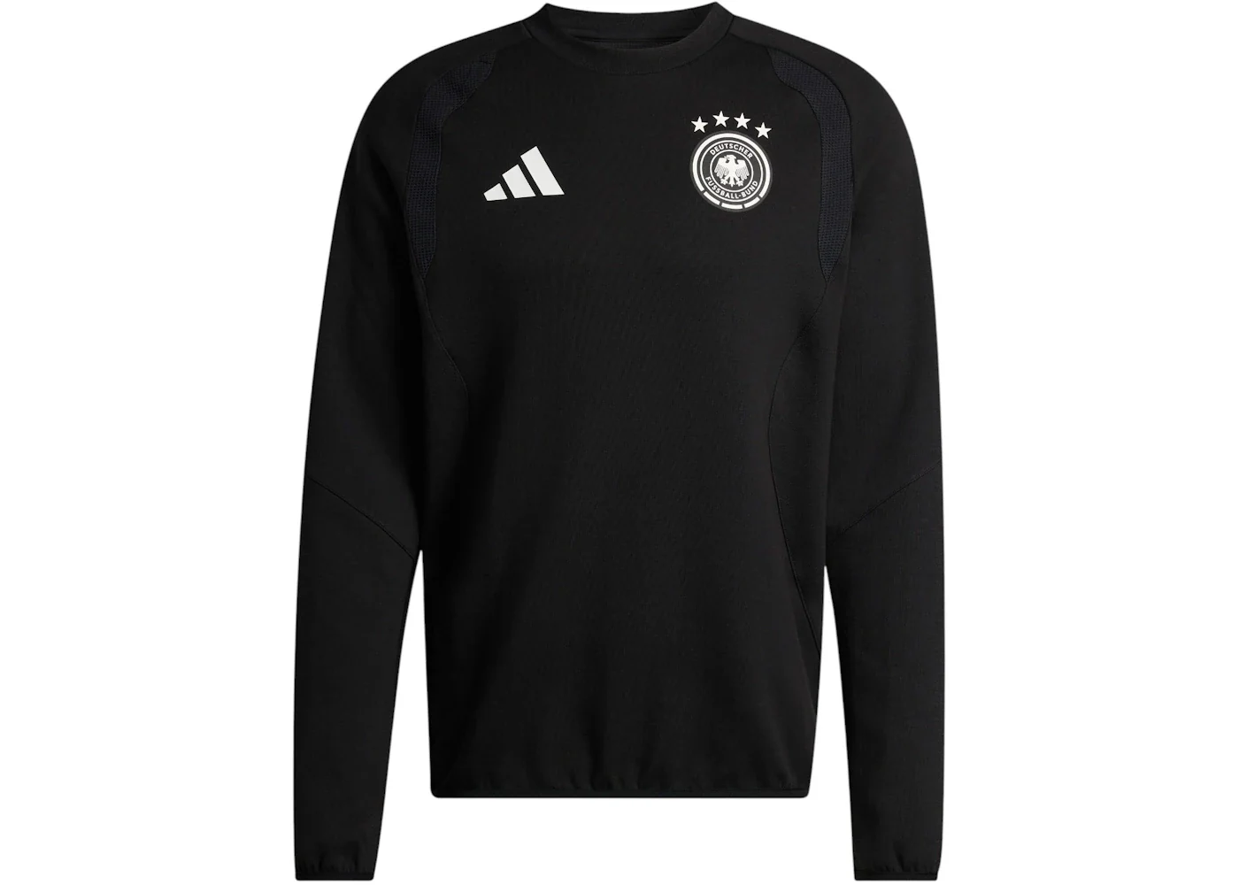 adidas Germany Tiro Travel Crew Sweatshirt Black