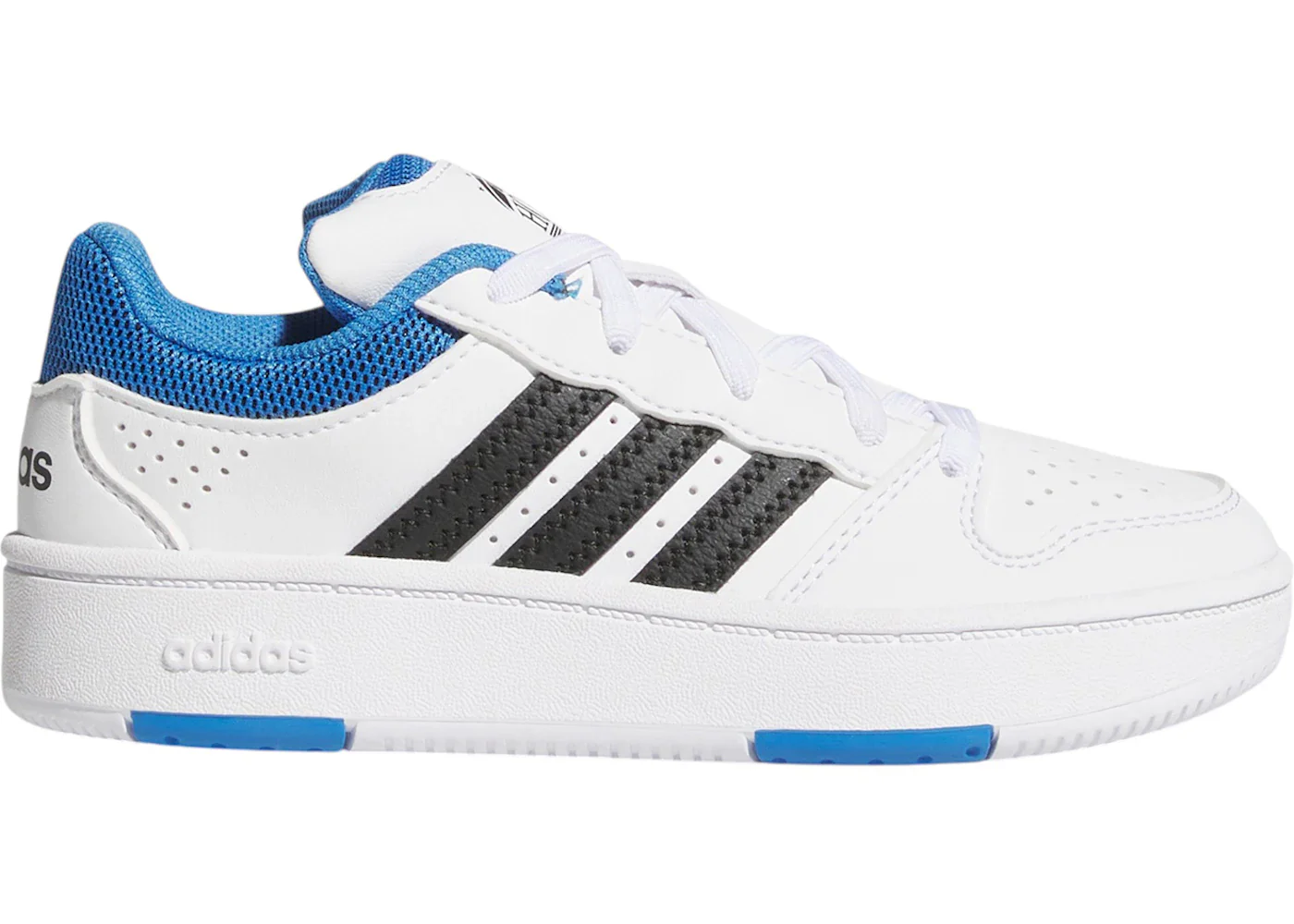 adidas Hoops Classic White Ray Blue Black (PS)