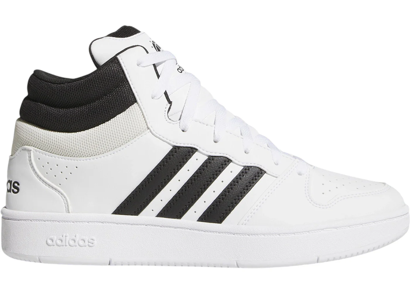 adidas Hoops Mid Classic White Black Orbit Grey