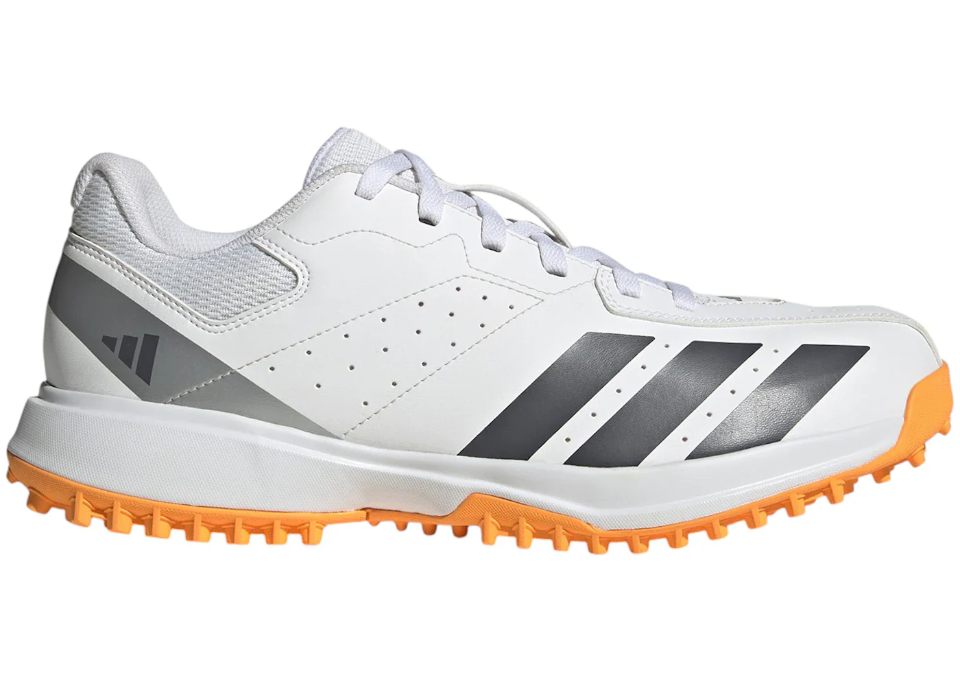 adidas Howzat Spikeless Cricket White Aurora Onix Tangerine