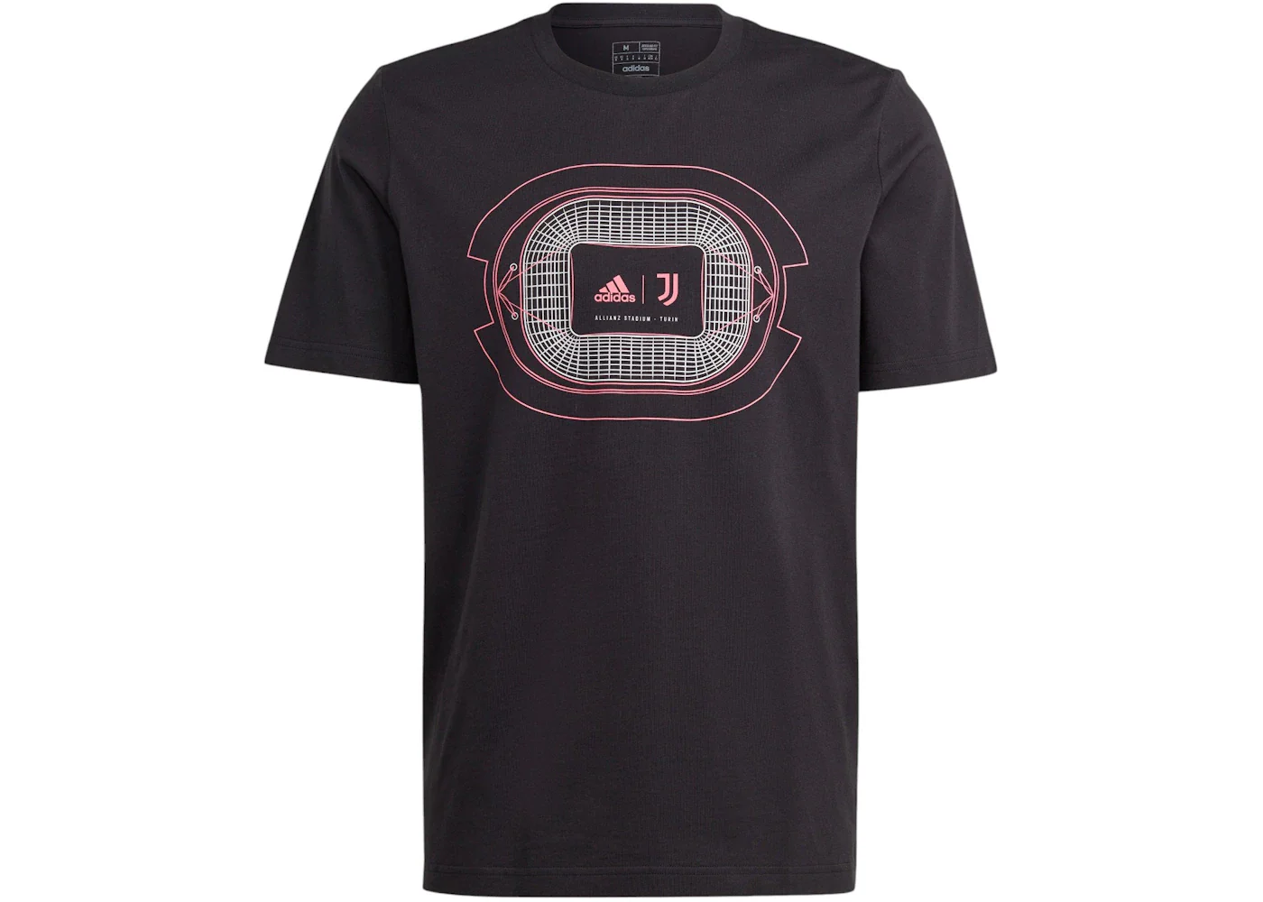 adidas Juventus Graphic Tee Black