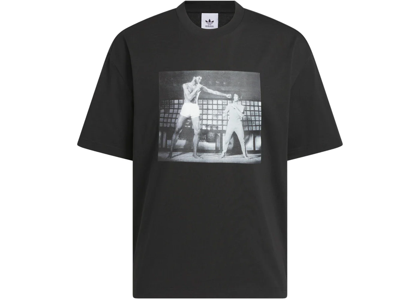 adidas Kareem Scoring Champ Graphic T-Shirt Black