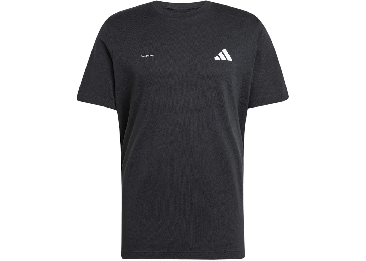 adidas Lens Power Of Hoop Graphic Tee Black