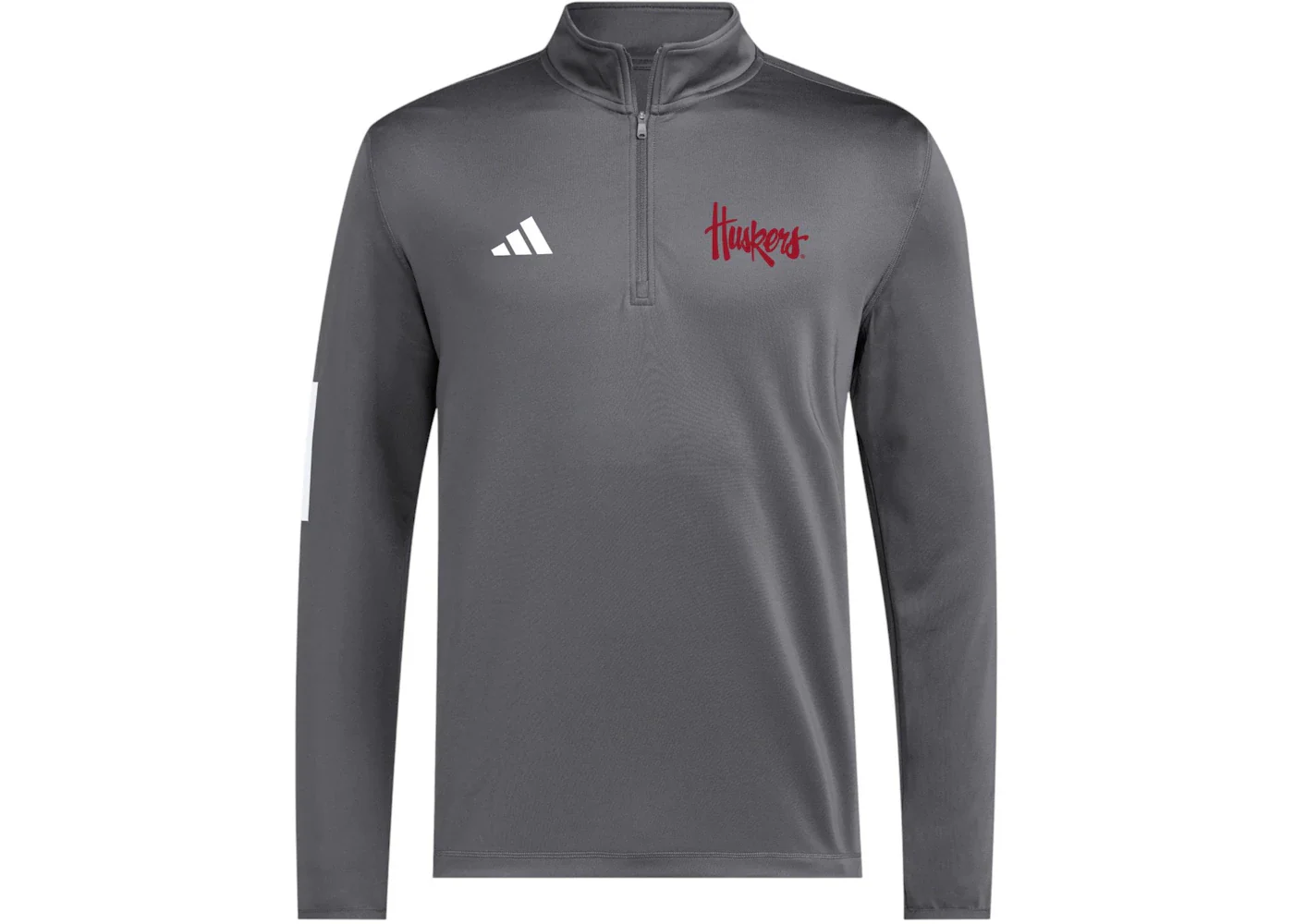 adidas Long Sleeve Sweatshirt Dark Grey White Multi