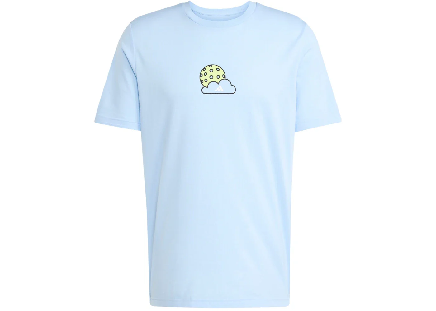 adidas Pickleball Graphic Tee Glow Blue