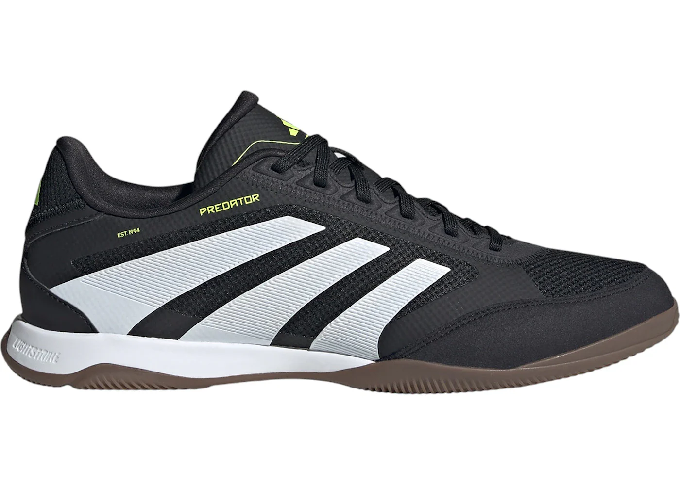 adidas Predator League Indoor Core Black Cloud White Lucid Lemon