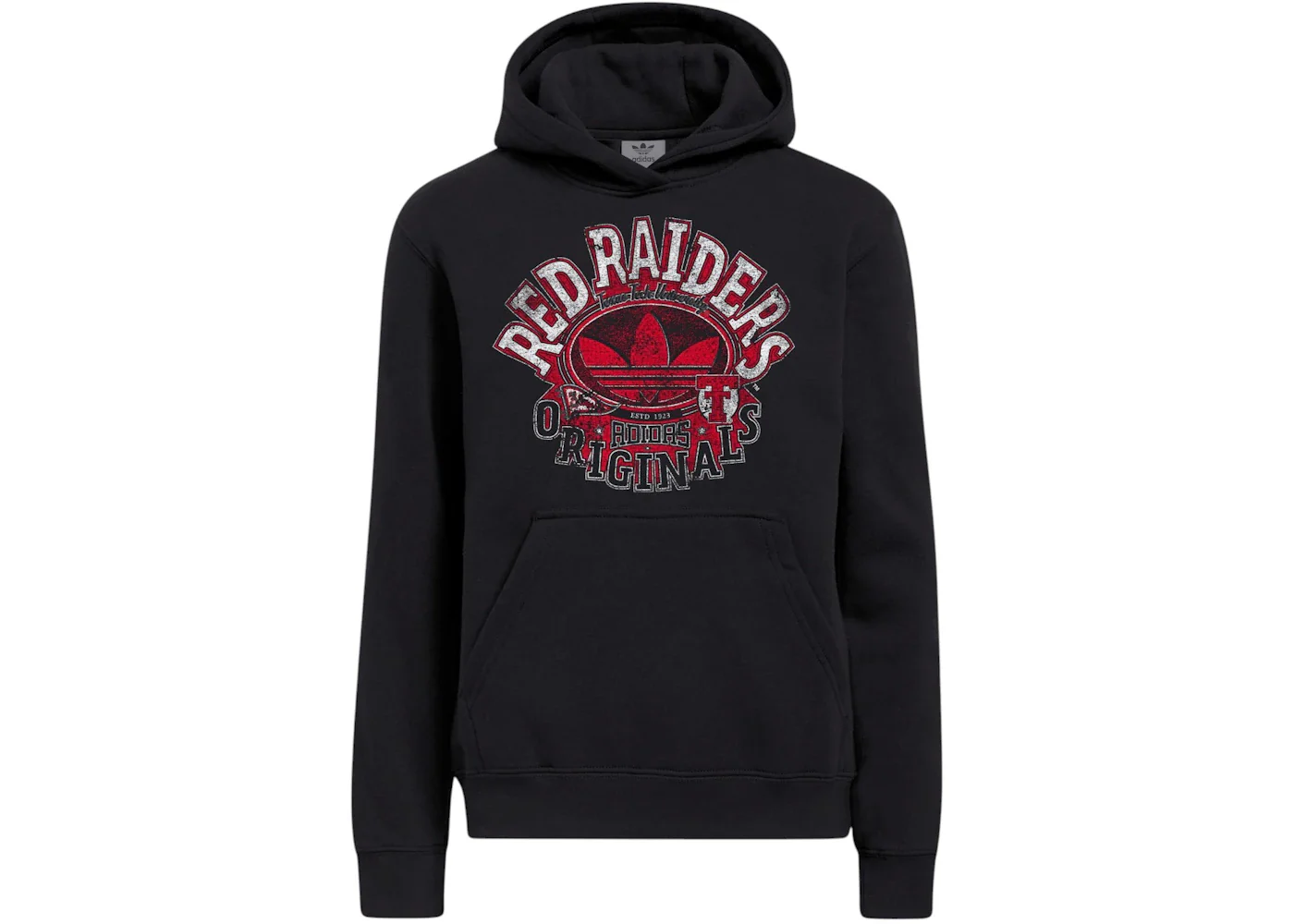 adidas Raiders Hoodie Red Black Ncaa-Txt-7tb