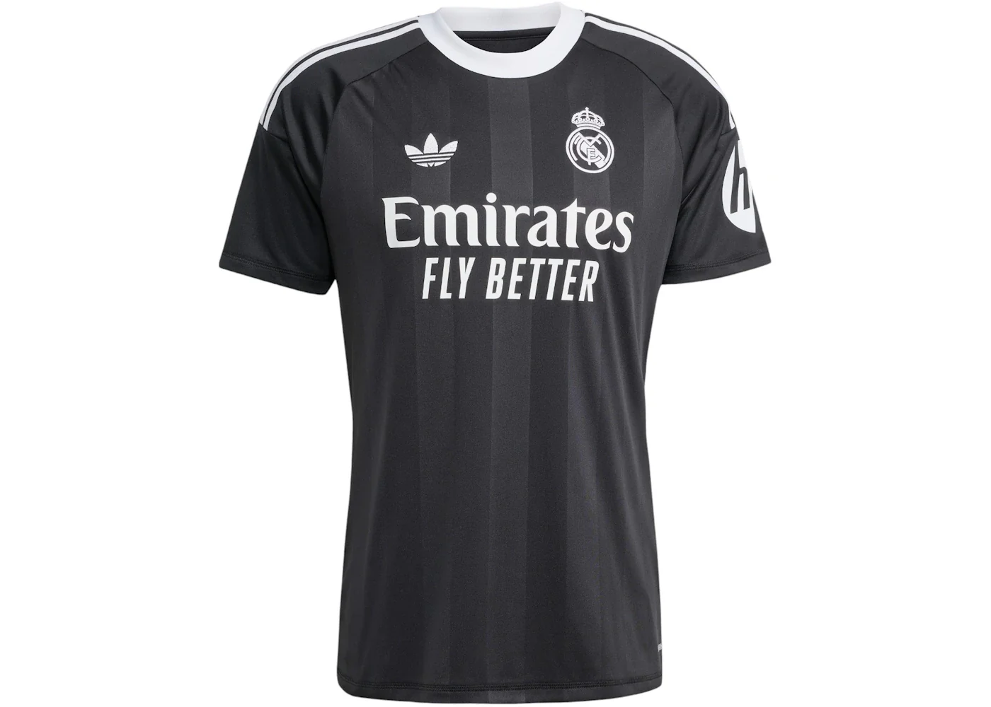 adidas Real Madrid 25/26 Third Goalkeeper Jersey Black