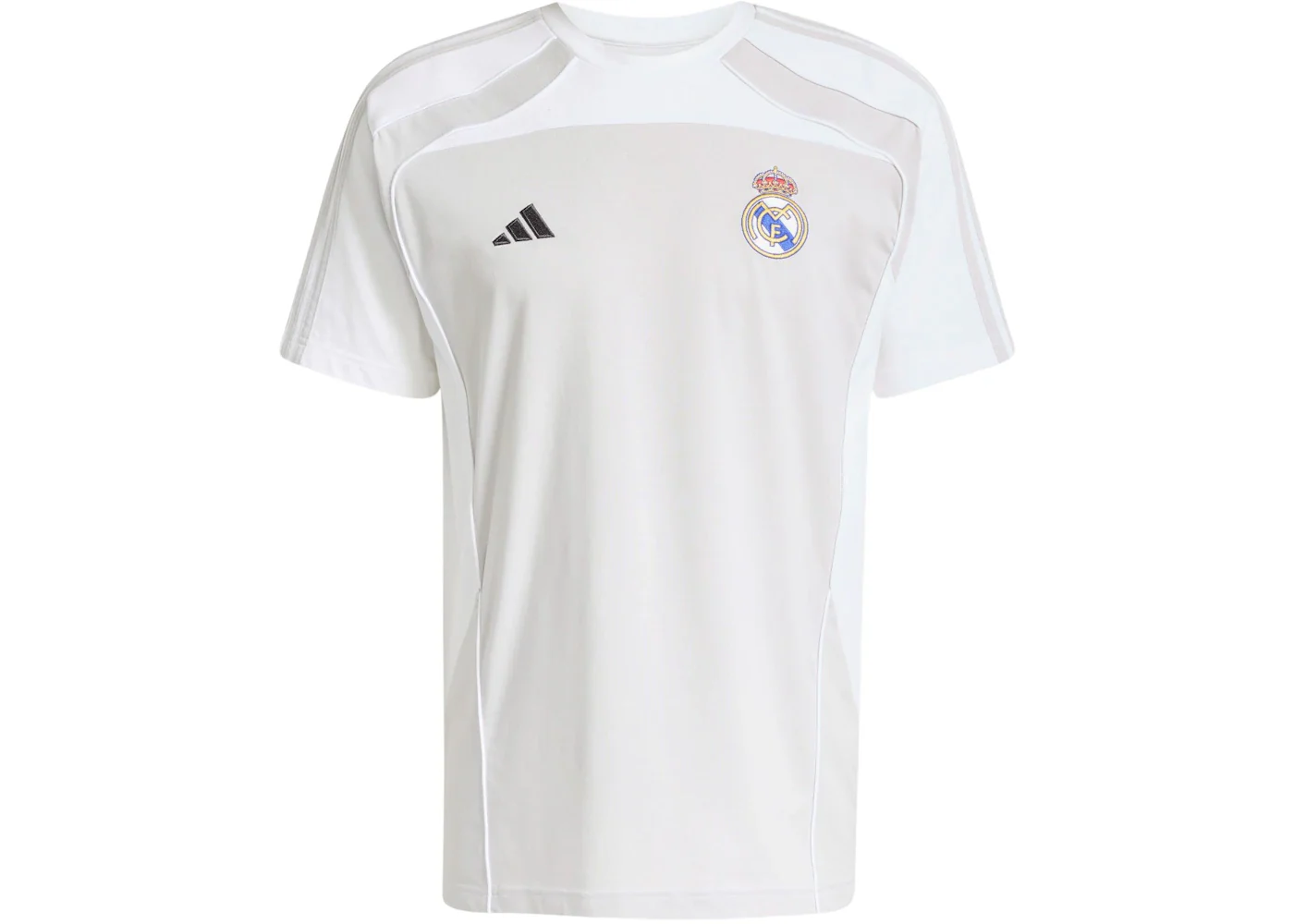 adidas Real Madrid UBP T-Shirt Light Solid Grey White
