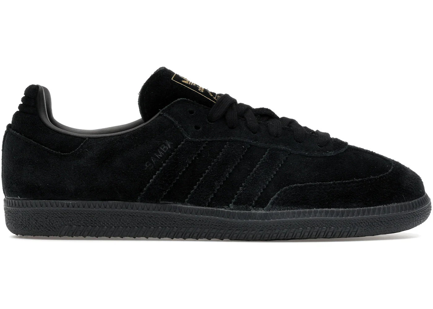 adidas Samba OG Core Black Gold Metallic