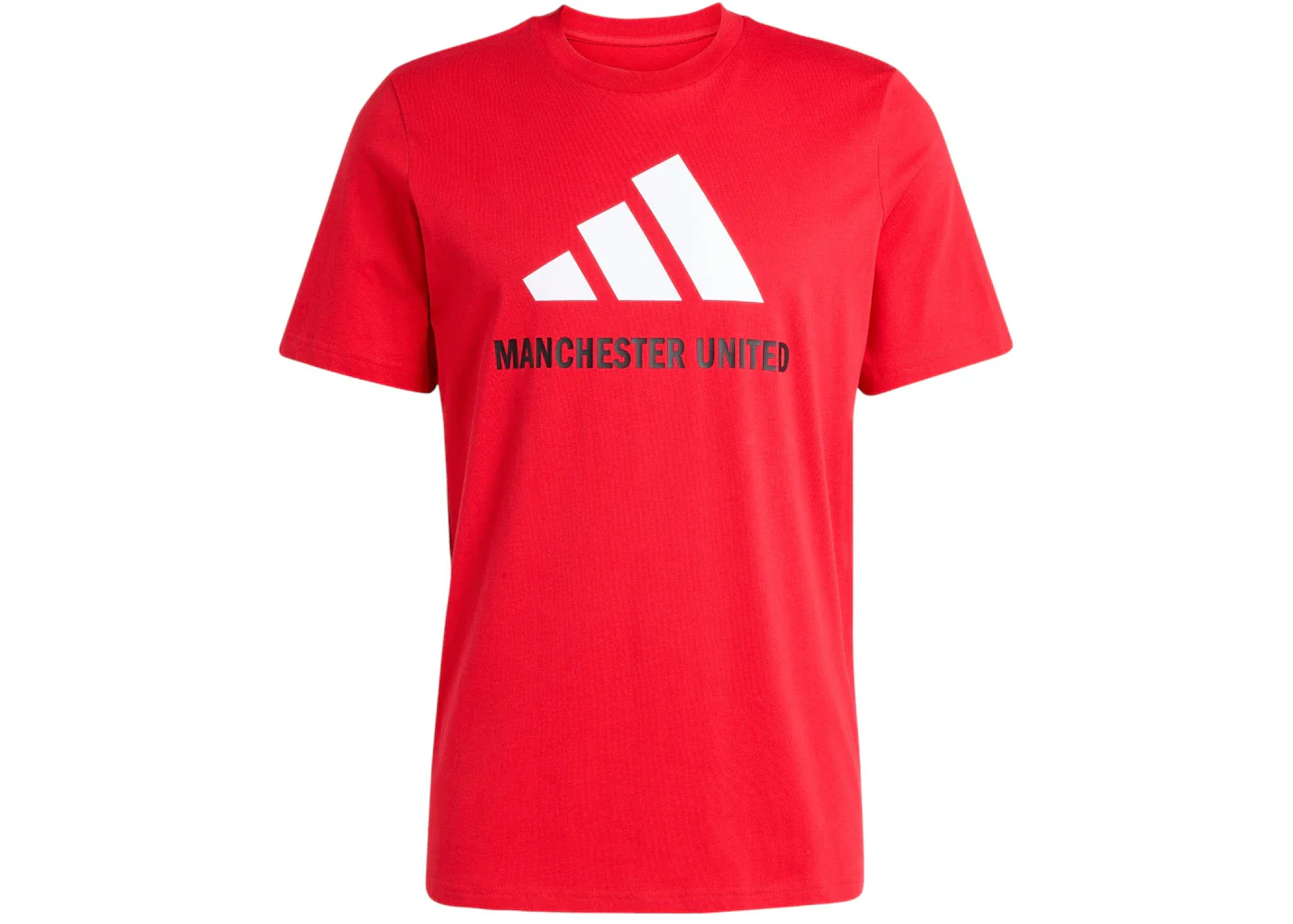 adidas Seasonal Graphic Tee Manchester United Mufc Red