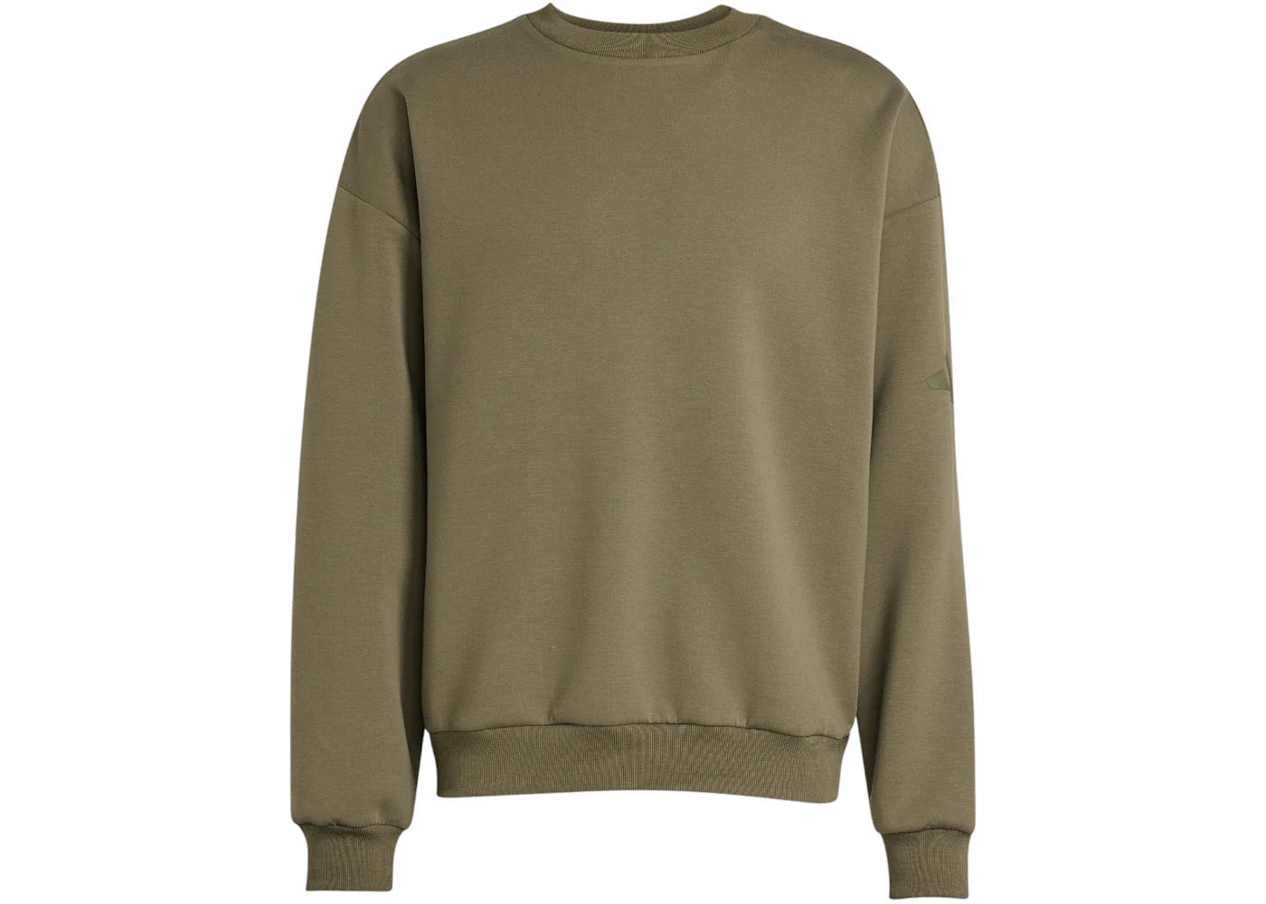 adidas Soft Lux Sweatshirt Olive Strata