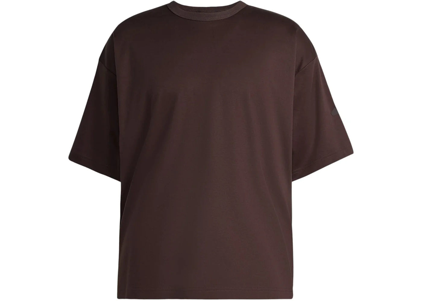 adidas Soft Lux Tee Shadow Brown