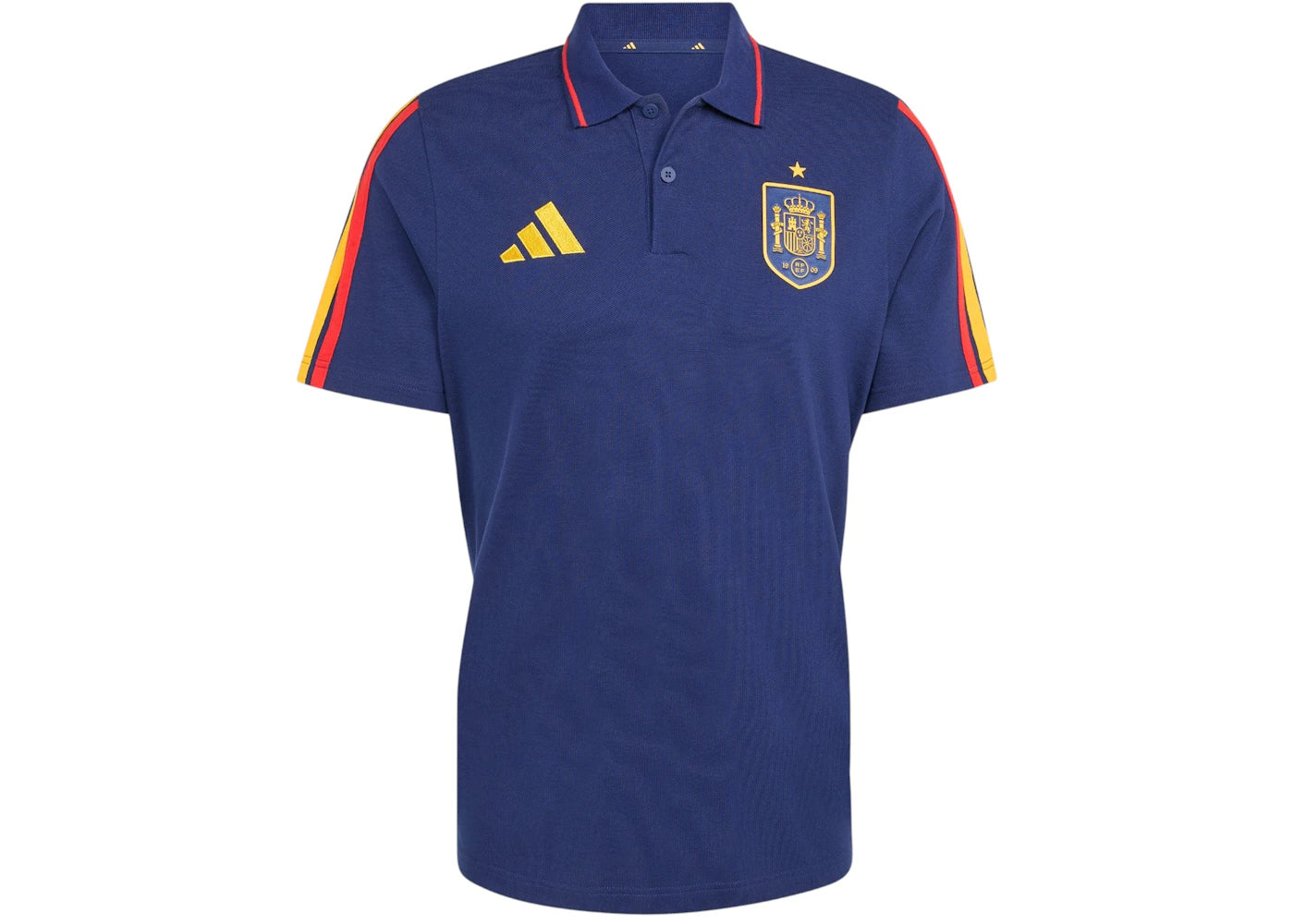 adidas Spain DNA Polo Shirt Dark Blue