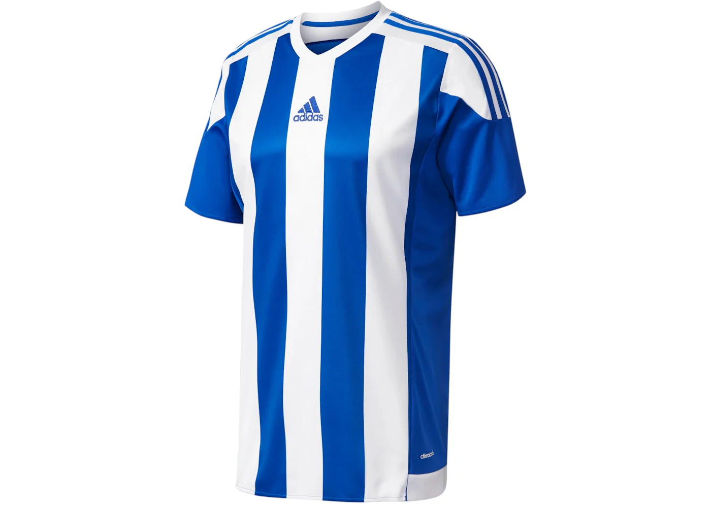 adidas Striped 15 Jersey Bold Blue White