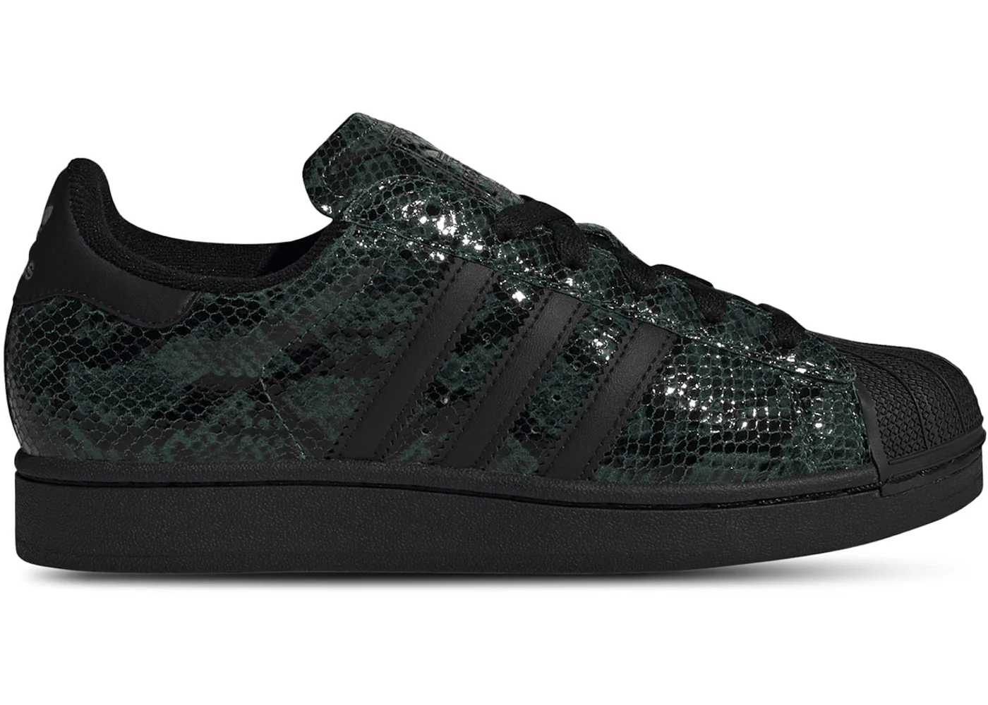 adidas Superstar II Collegiate Green Snakeskin (Women's)