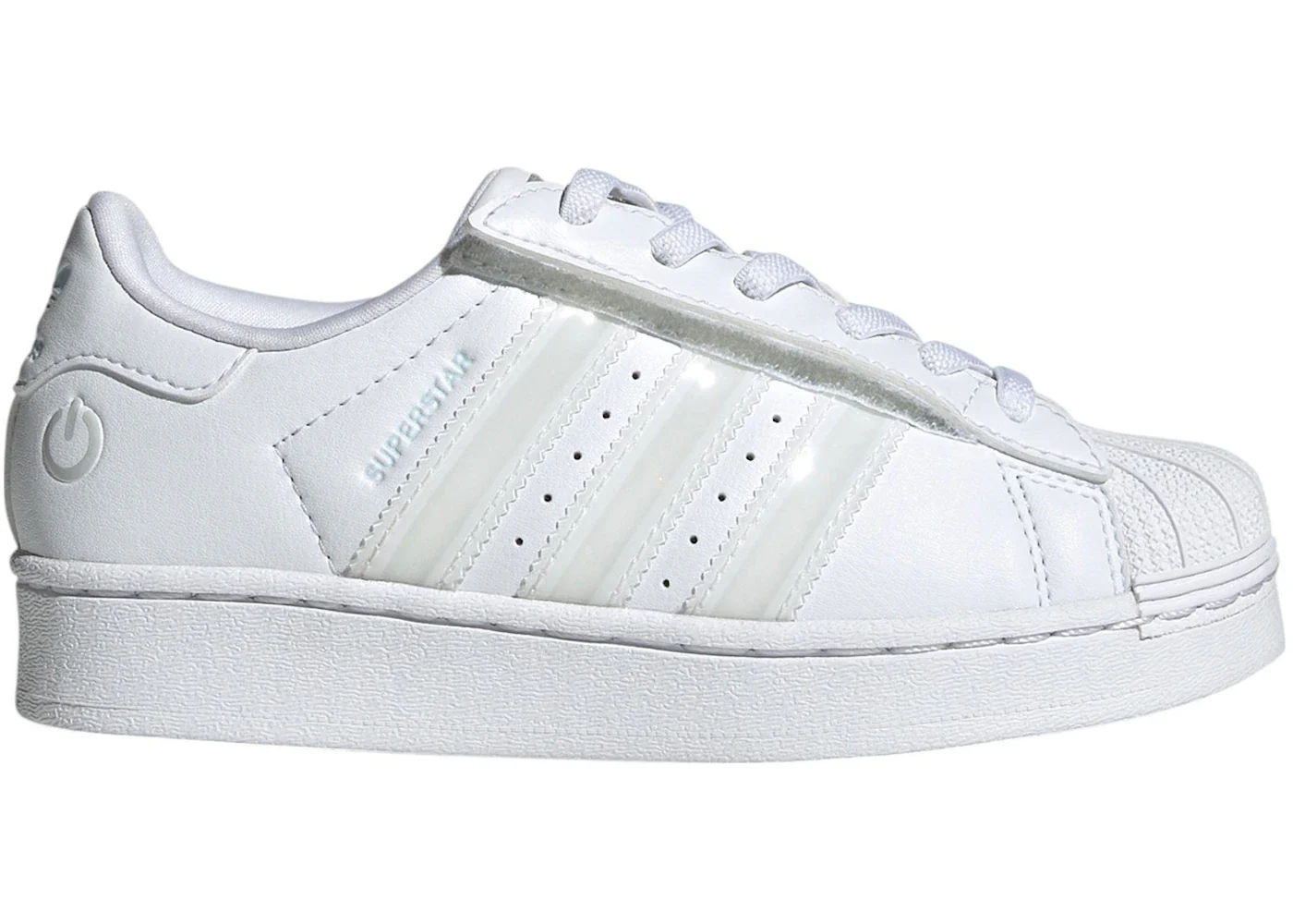 adidas Superstar LED Lights Comfort Closure Cloud White (PS)