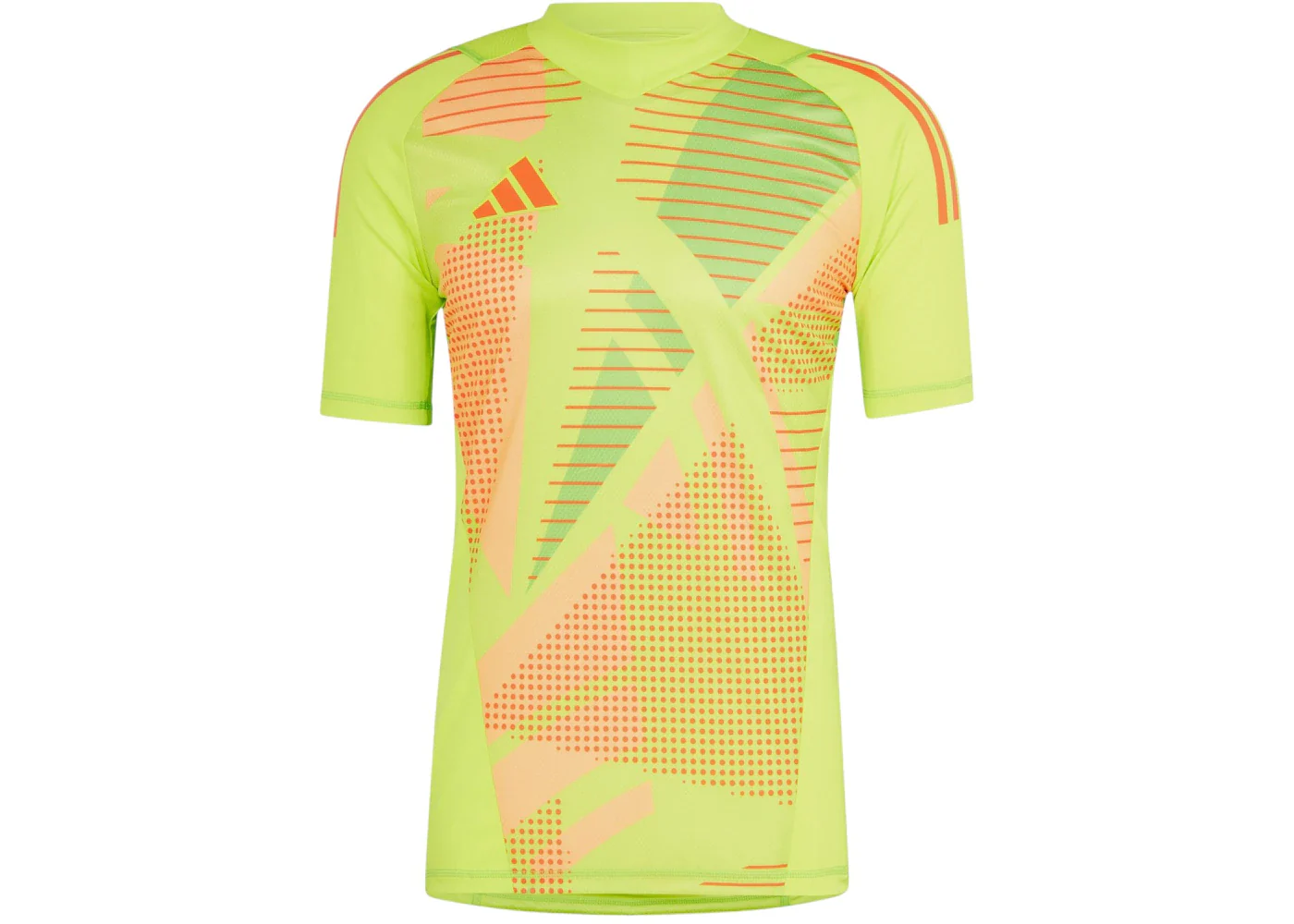 adidas Tiro 24 Pro Short Sleeve Goalkeeper Jersey Semi Solar Yellow