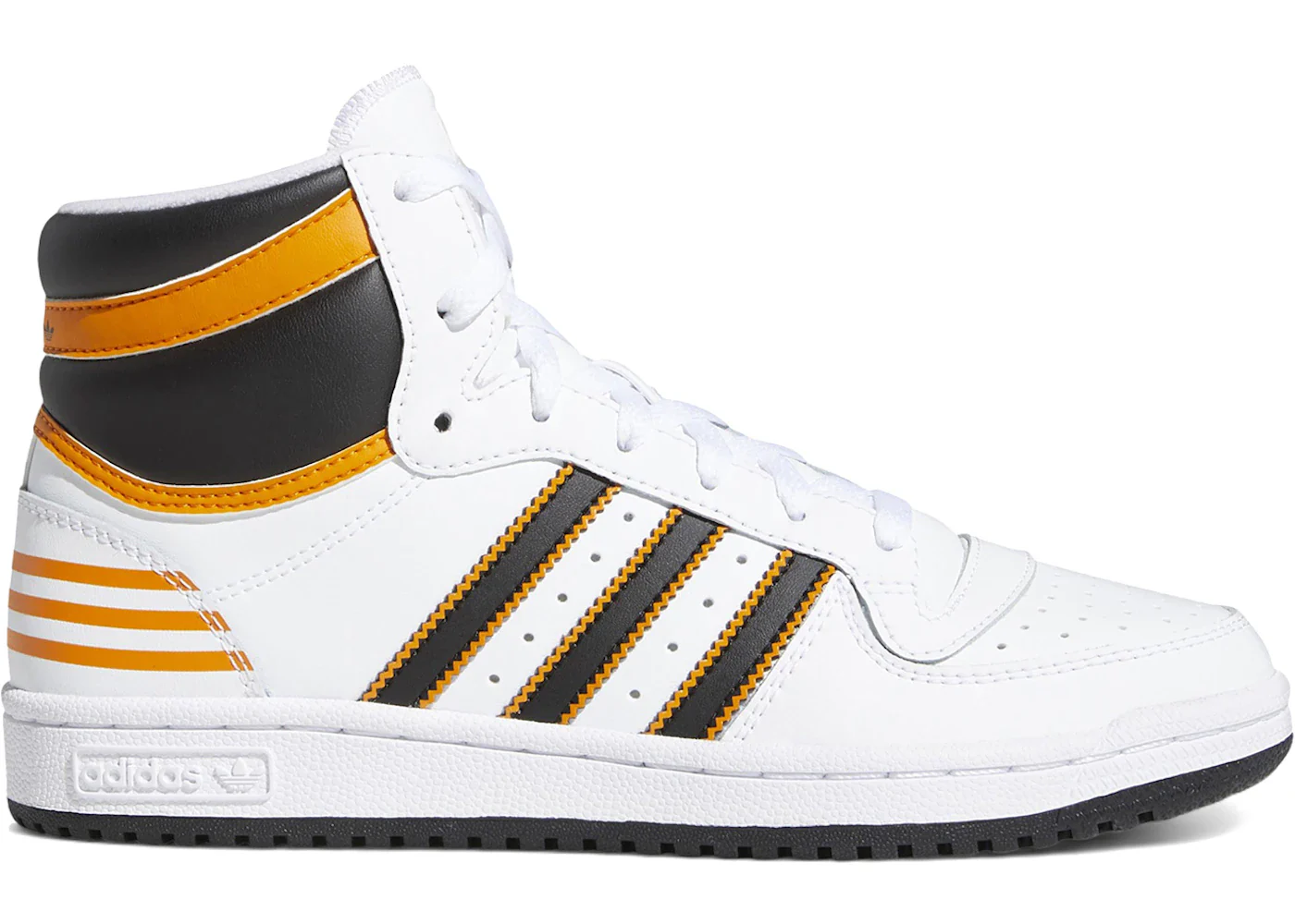 adidas Top Ten RB White Bright Orange (Women's)