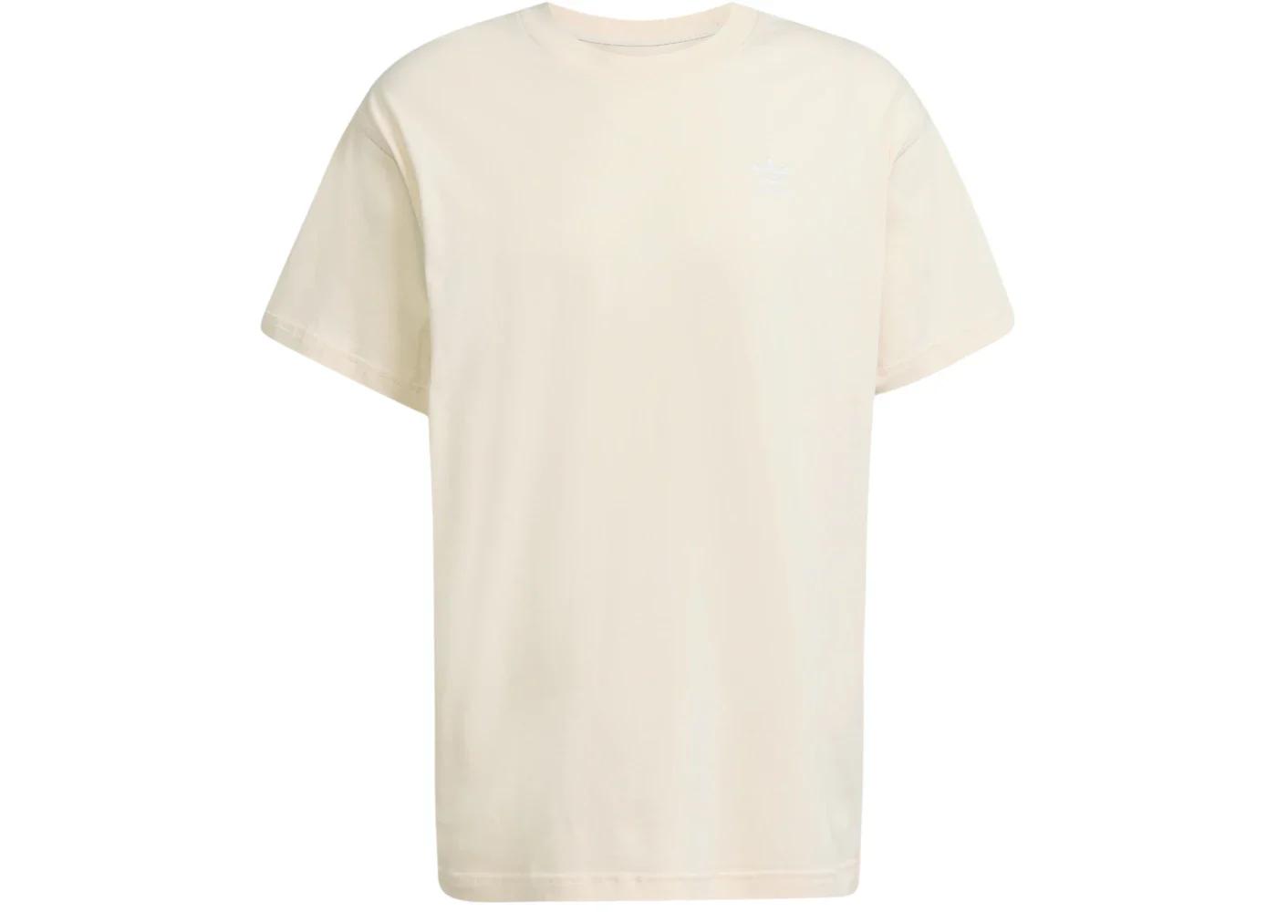 adidas Trefoil Essentials Oversized Tee Wonder White