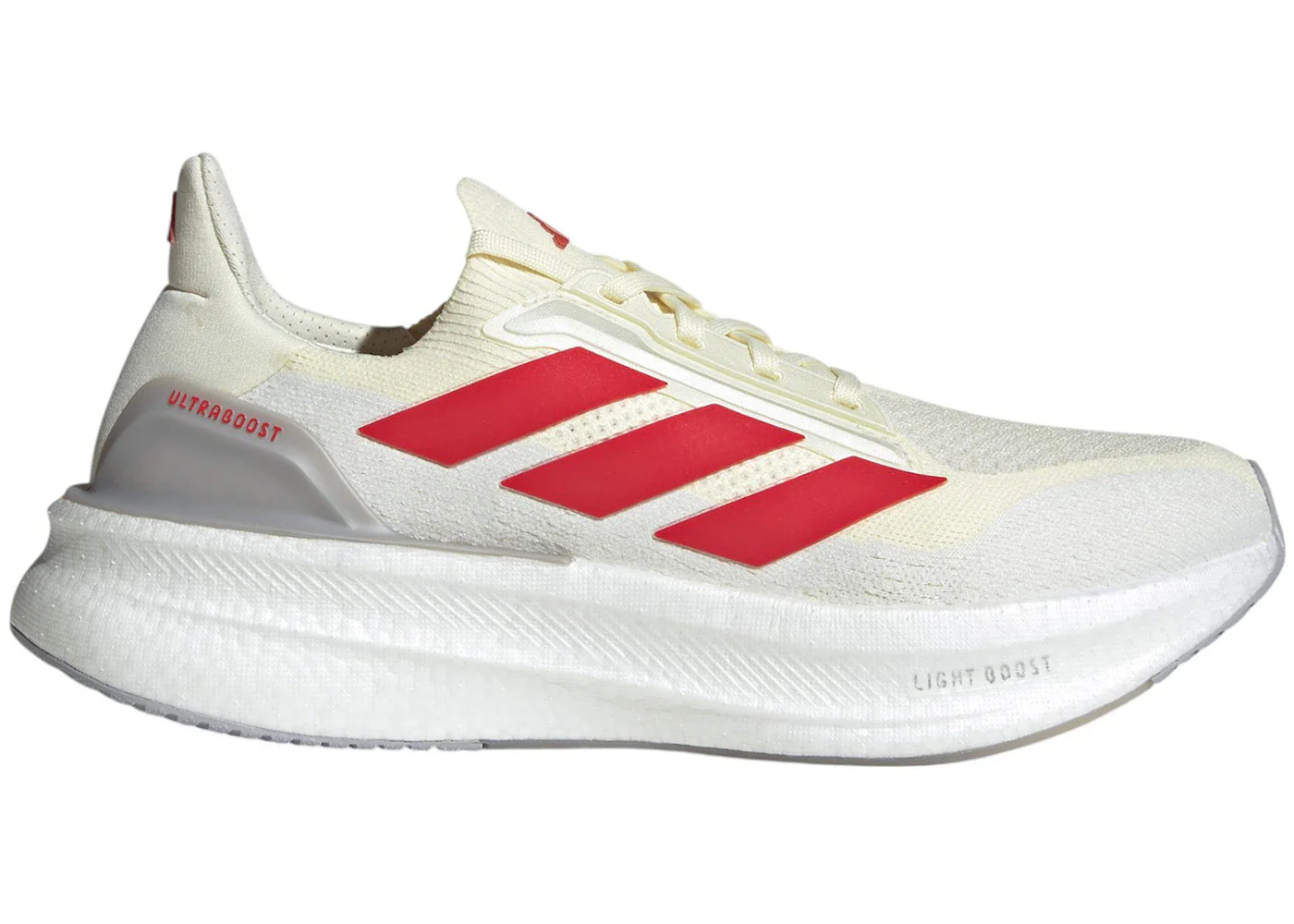 adidas Ultra Boost 5X Off White Better Scarlet Crystal White