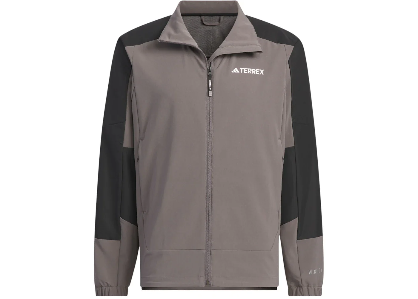 adidas Wind.Rdy Softshell Non-Hooded Jacket Charcoal Black