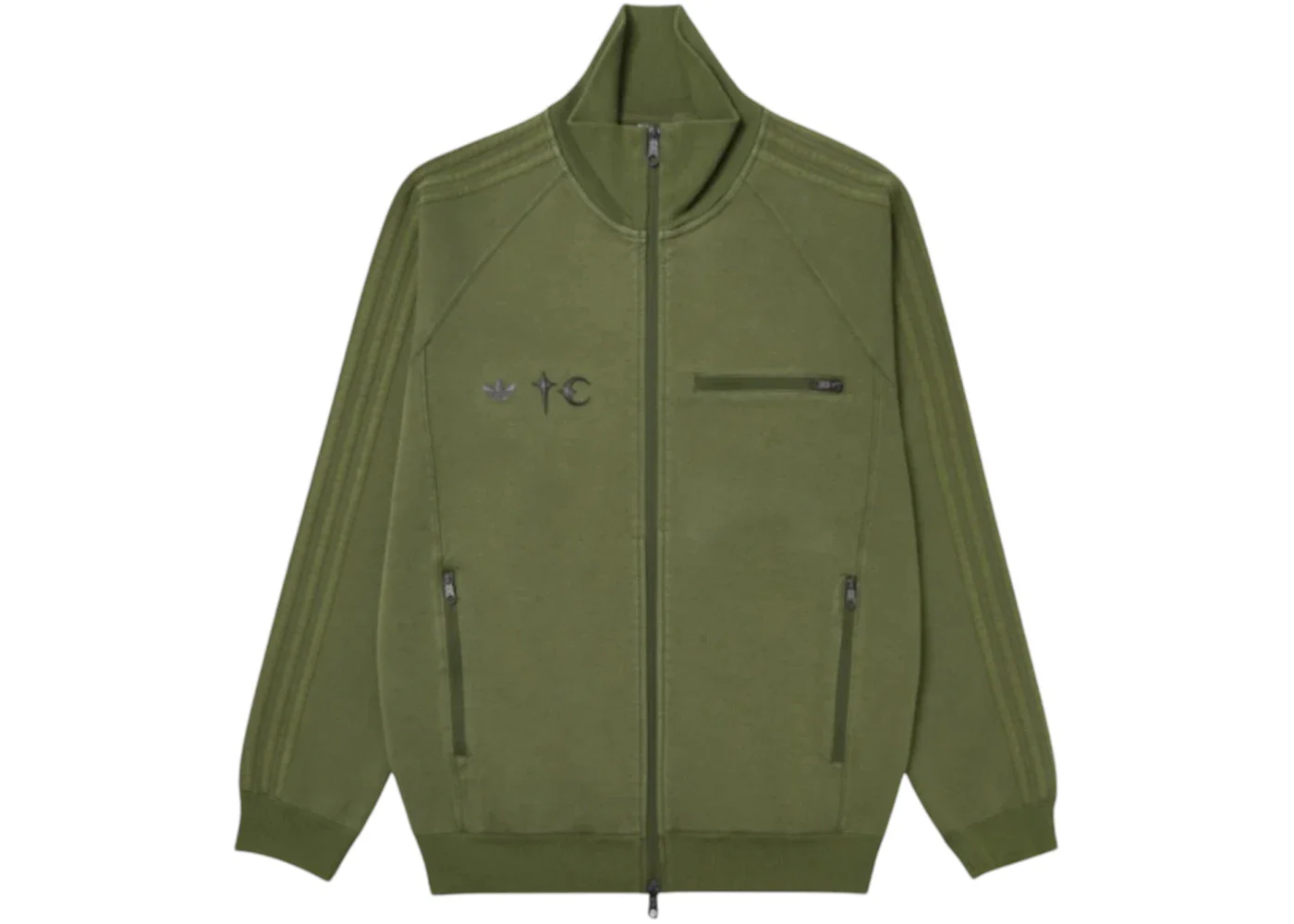 adidas x Thug Club Track Top Focus Olive